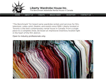 Tablet Screenshot of libertywardrobe.com